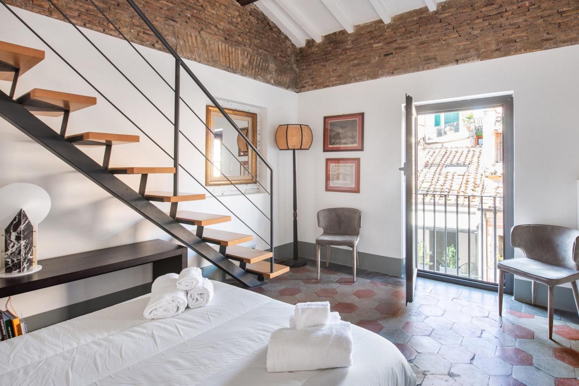 Appartement The Charming Attic - Piazza Di Spagna Area Rome