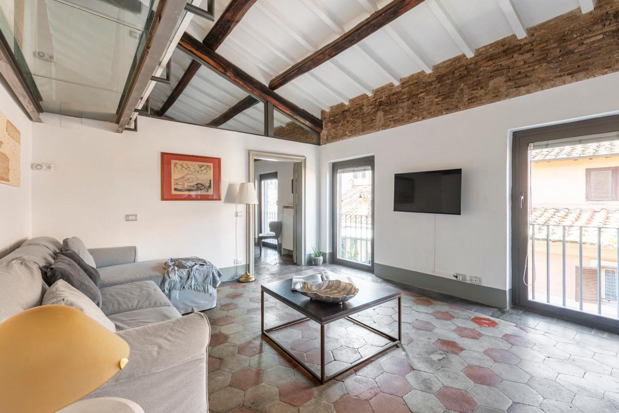 The Charming Attic - Piazza Di Spagna Area Appartement